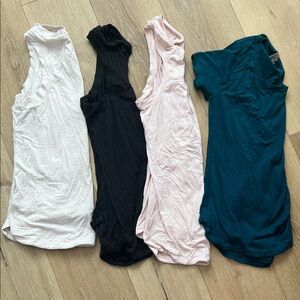 Women's Tops - Cream, Black, Pink, Teal